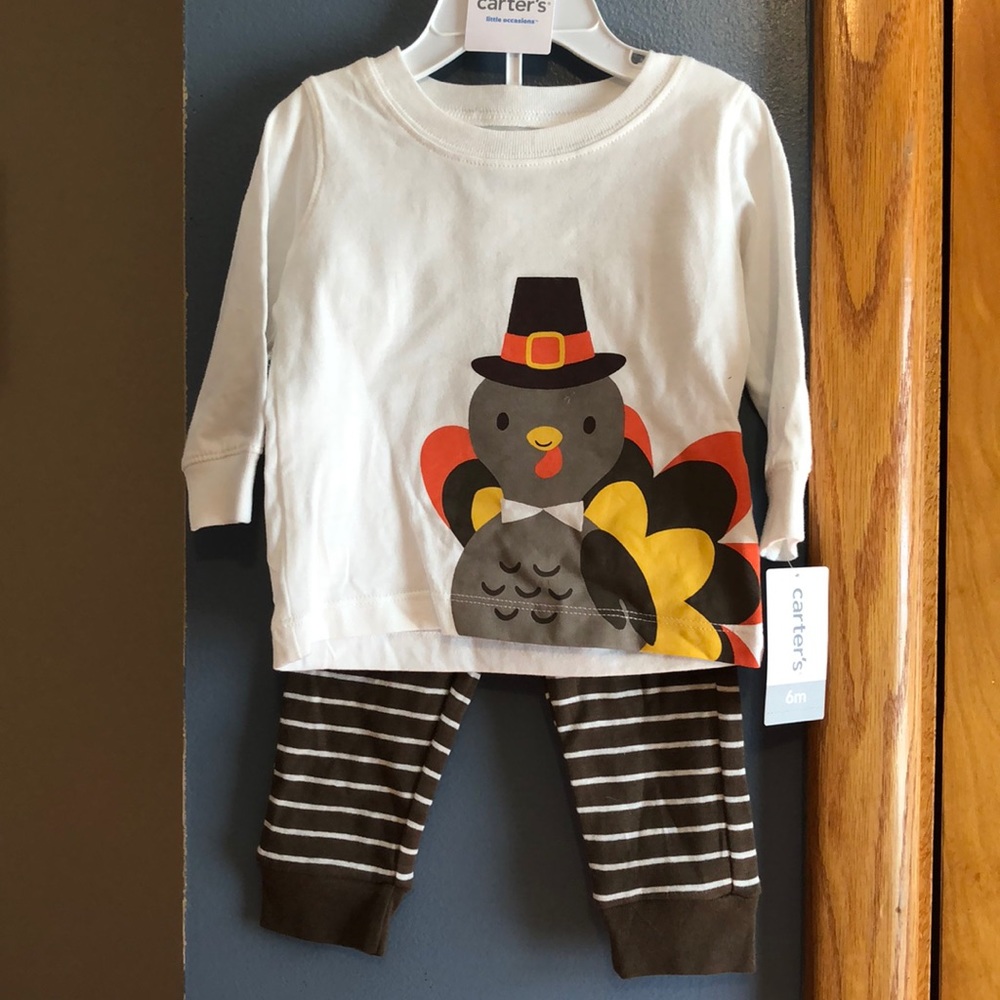 6 months carters Turkey set